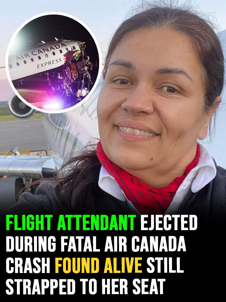 Flight Attendant Survives After Being Ejected During Air Canada Crash, Still Secured in Seat