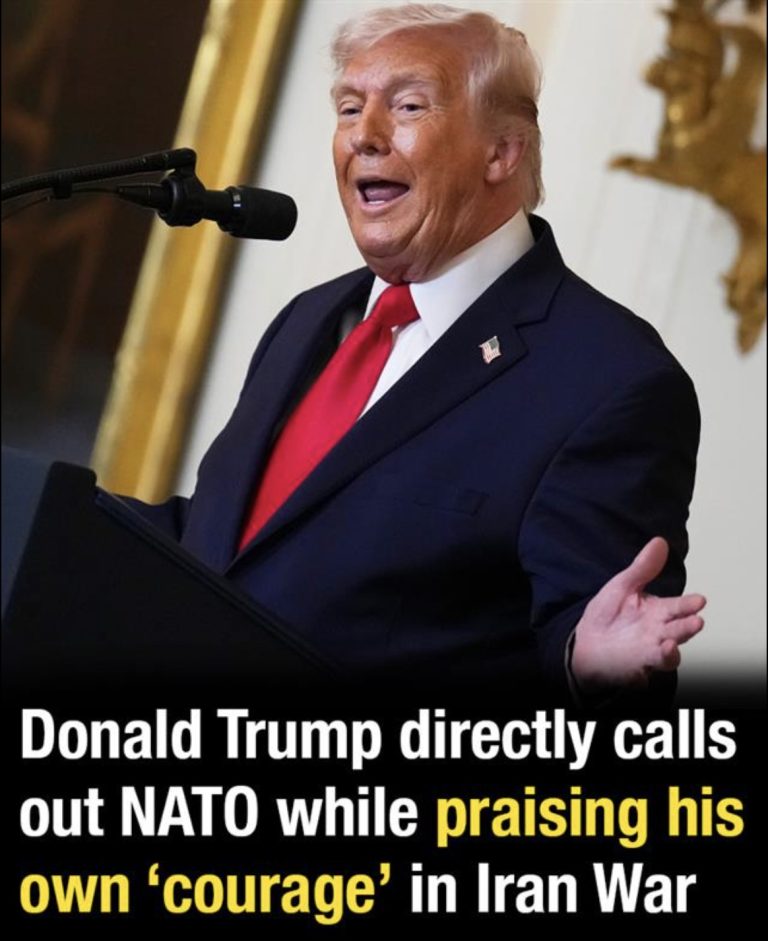 Donald Trump directly calls out NATO while praising his own ‘courage’ in Iran War