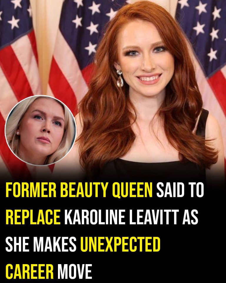 Former beauty queen could replace Karoline Leavitt