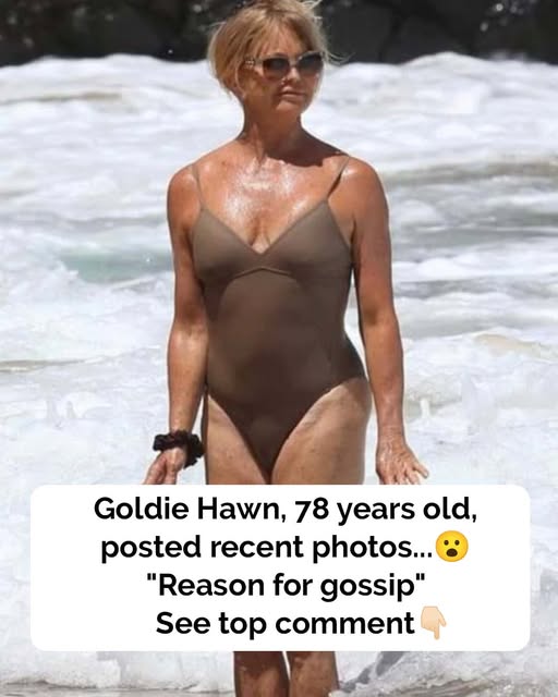 Goldie Hawn vacation pictures in swimsuit spark comments