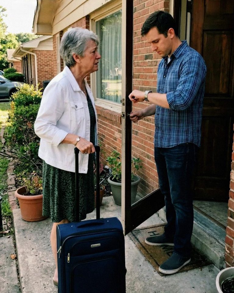 I Flew Across the Country to See My Son, He Made Me Wait Outside, What Happened Next Changed Our Relationship Forever