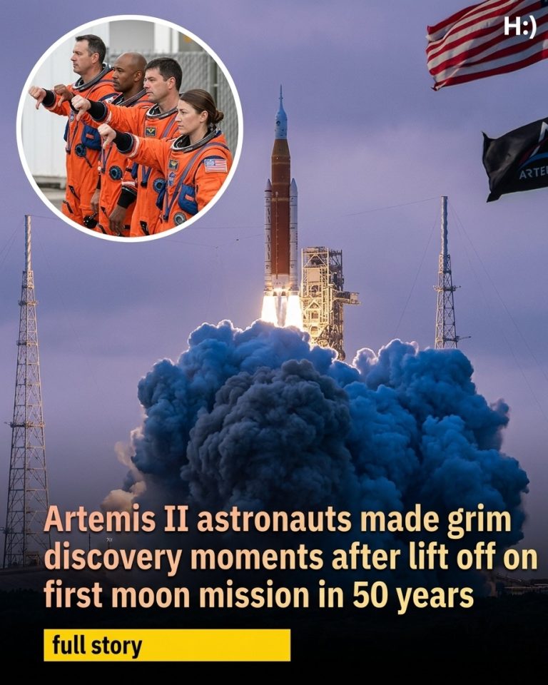 Artemis II Astronauts Make Grim Discovery Moments After Liftoff On First Moon Mission In 50 Years Raising Concerns About Unexpected Technical Issues, Space Hazards, Or Mission Challenges While Highlighting The Risks, Preparation, And High-Stakes Nature Of Humanity’s Return To Lunar Exploration