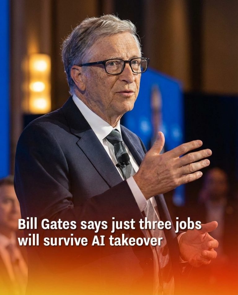The Robot-Proof Career, Bill Gates Reveals the Only 3 Jobs That Will Survive the AI Takeover