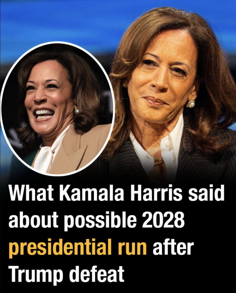 What Kamala Harris said about possible 2028 presidential run after Trump defeat