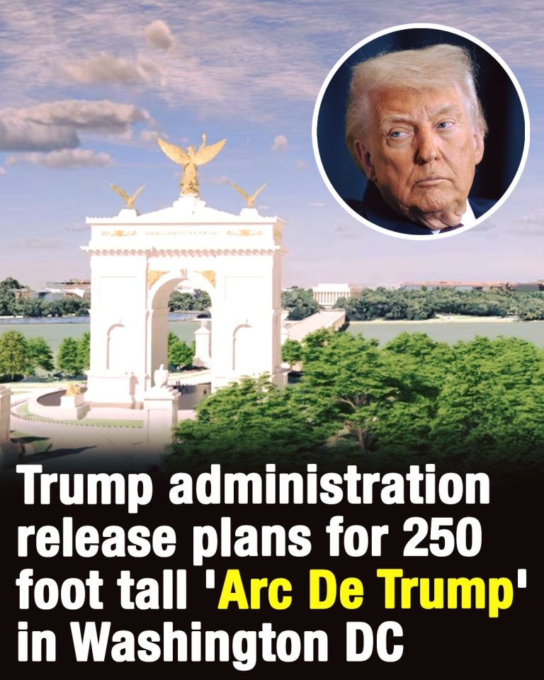 Trump Administration Unveils Proposal for 250-Foot “Arc De Trump” in Washington, D.C.