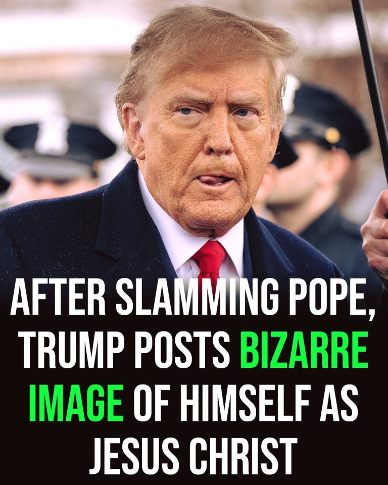After Criticizing the Pope, Trump Shares an Image Depicting Himself as Jesus