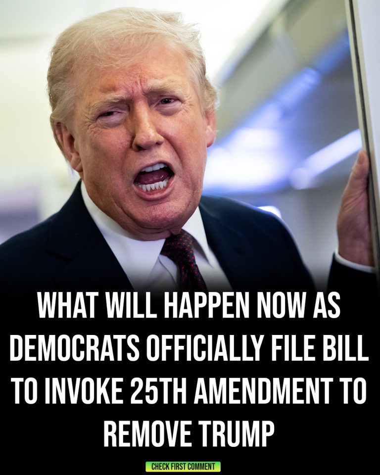 What will happen now as Democrats file bill to issue 25th Amendment to remove Trump