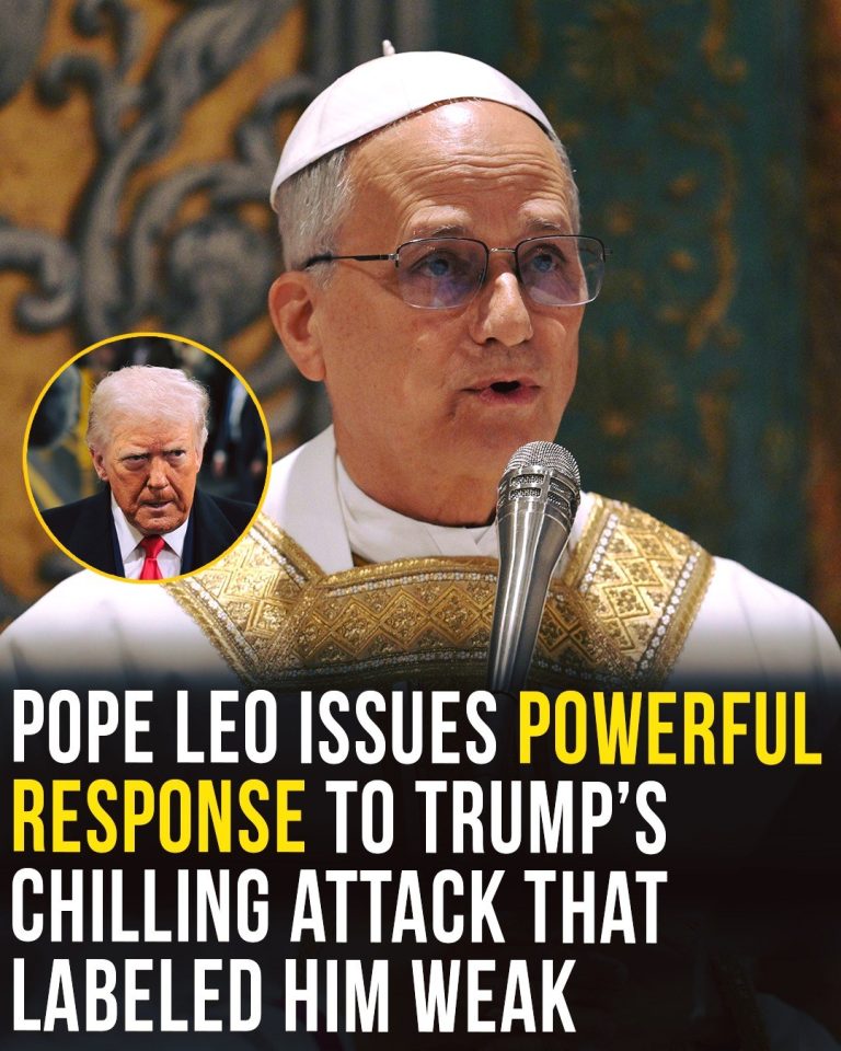 Pope Leo Responds Firmly After Donald Trump Calls Him “Weak” in Latest Remarks