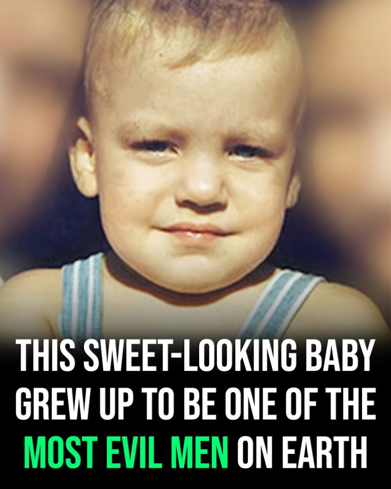 Sweet-looking boy grew up to be one of the most evil men on the planet