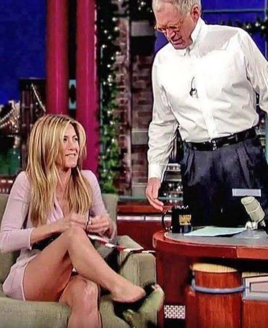 David Letterman’s question that left Jennifer Aniston very uncomfortable