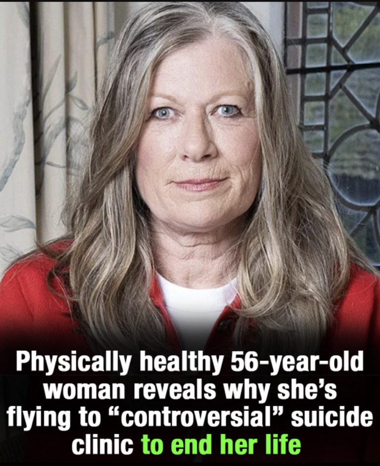 Physically healthy 56-year-old is traveling to end her own life – and the reason is heartbreaking