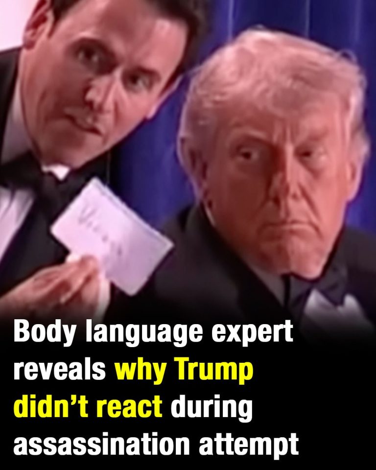 Body Language Expert Analyzes Donald Trump’s Reaction During Reported WHCD Incident