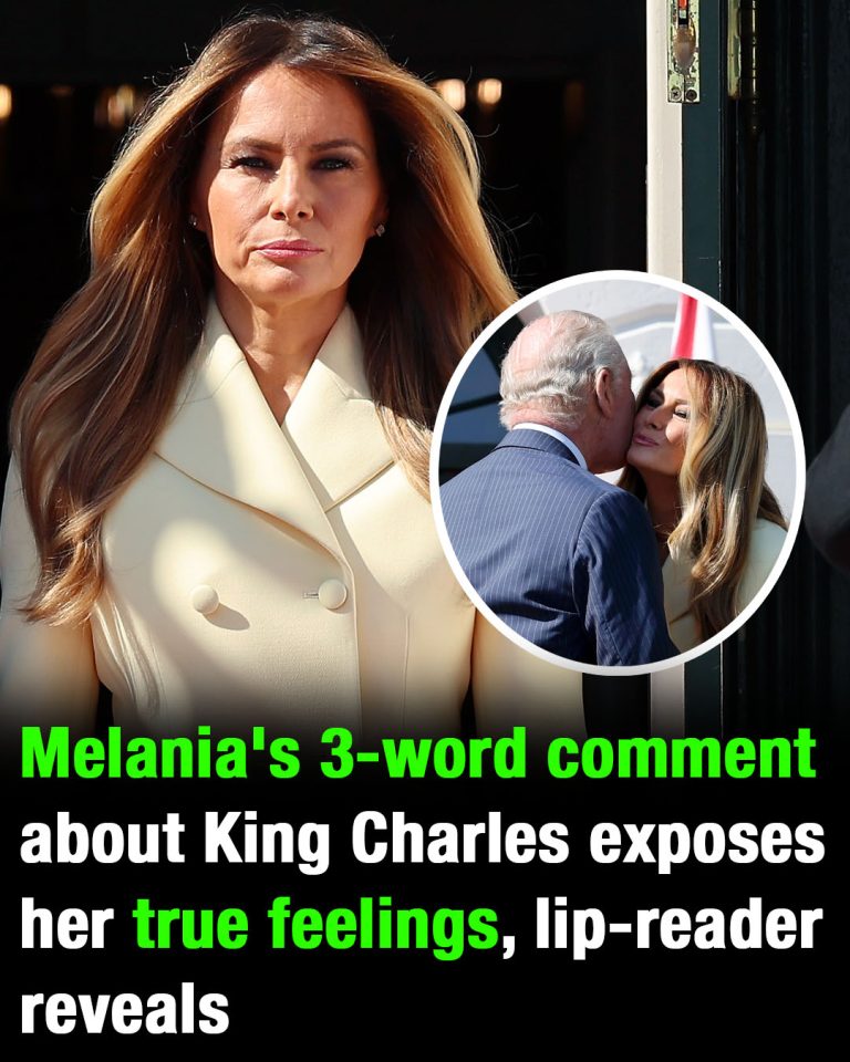 Melania’s 3-word comment about King Charles exposes her true feelings, lip-reader reveals