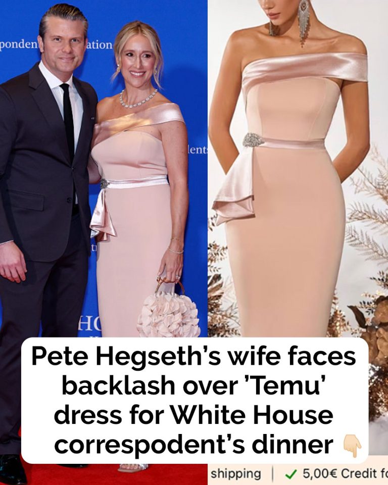 Online reactions emerge over Pete Hegseth’s wife’s outfit choice