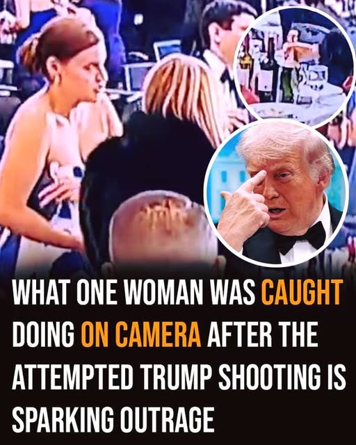 Woman reportedly seen taking wine bottles after reported Trump-related incident 😳