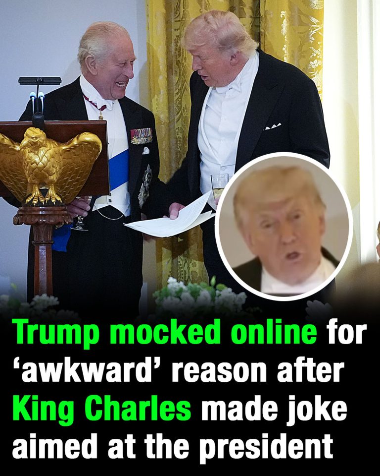 Trump mocked online for ‘awkward’ reason after King Charles makes joke aimed at the president