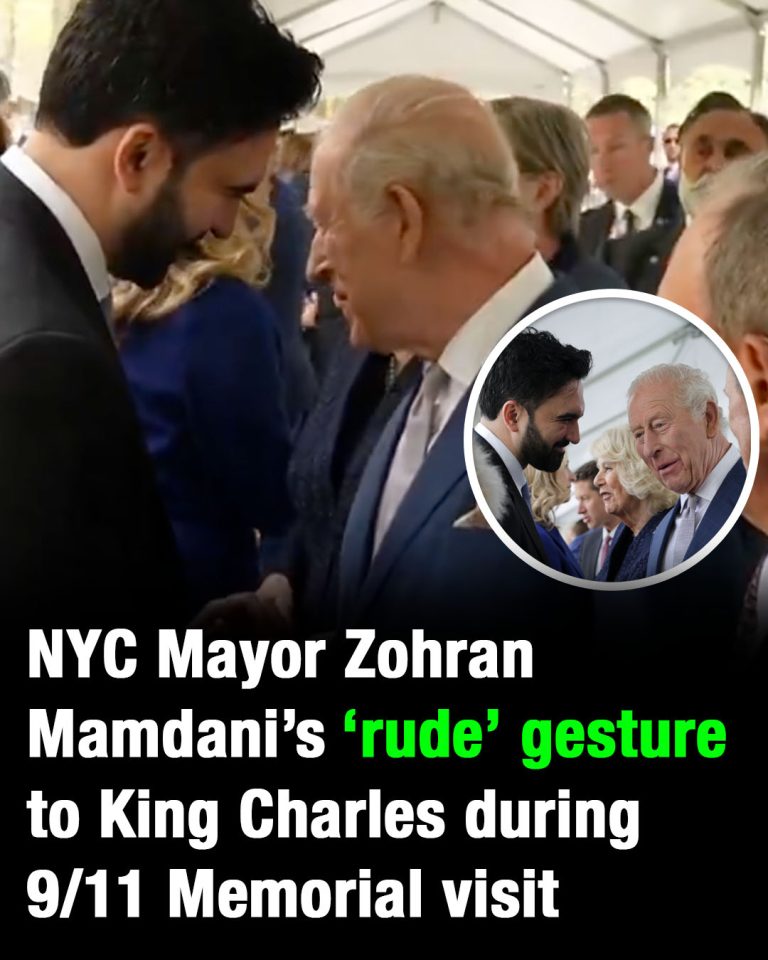 NYC Mayor Zohran Mamdani’s ‘rude’ gesture to King Charles during 9/11 Memorial visit