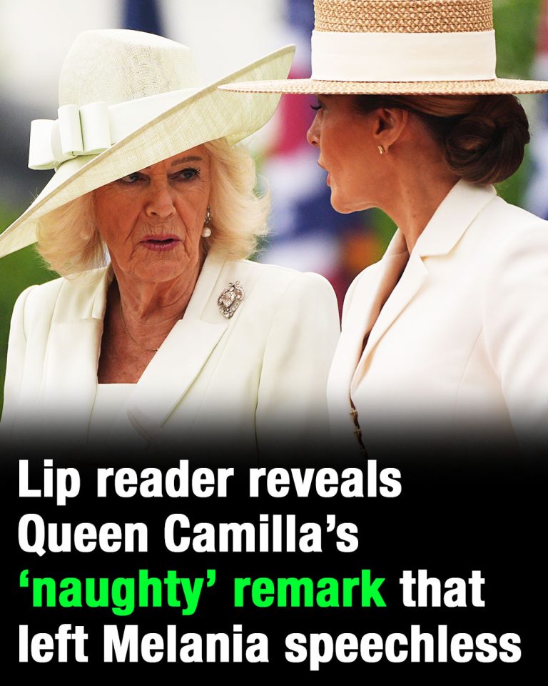 Lip reader reveals Queen Camilla’s ‘naughty’ remark that left Melania speechless
