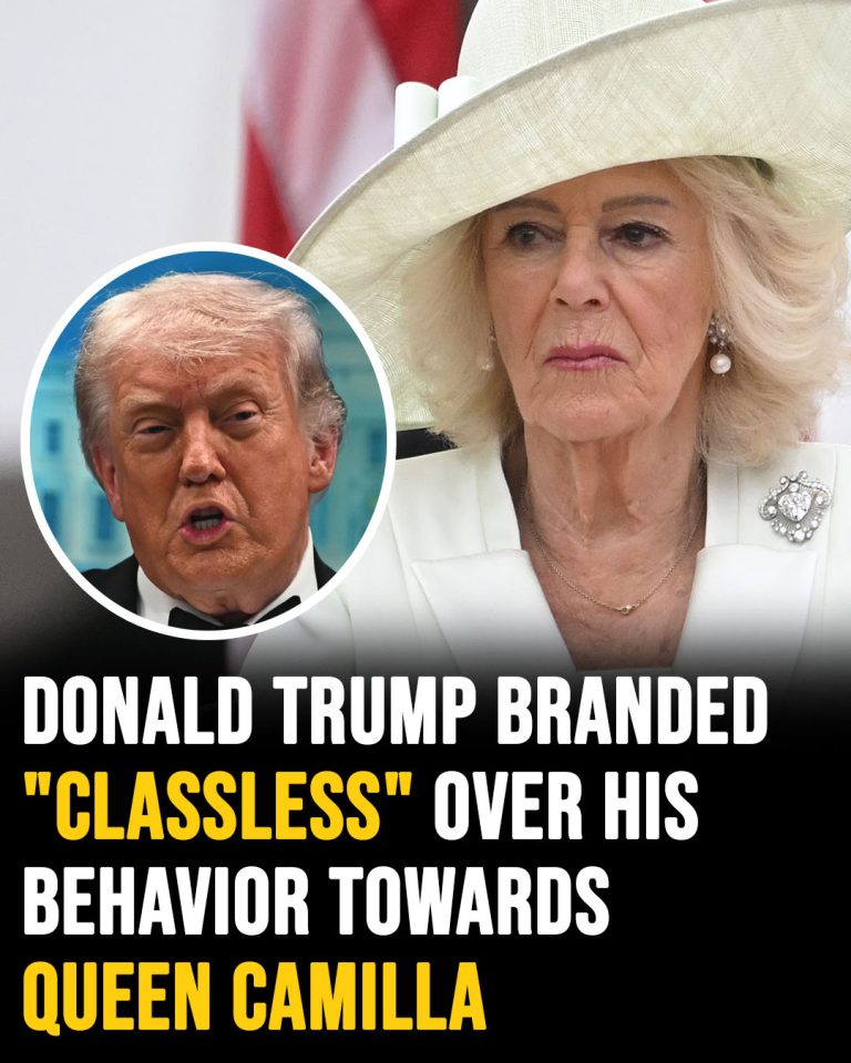 Donald Trump branded “classless” over behavior towards Queen Camilla