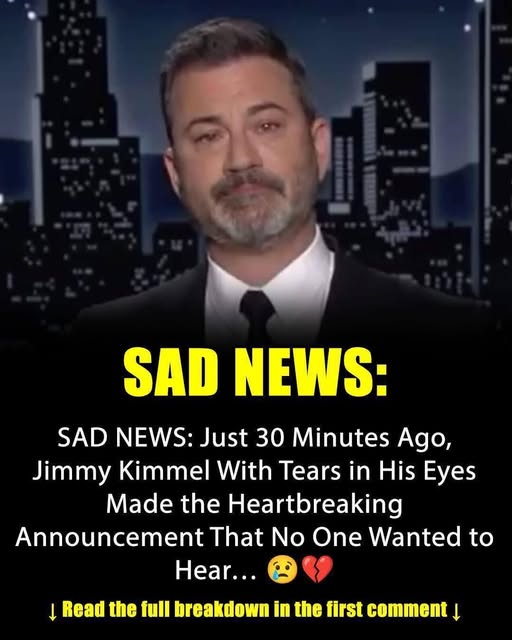 Jimmy Kimmel Breaks Down Crying Live On Air Over Donald Trump Victory