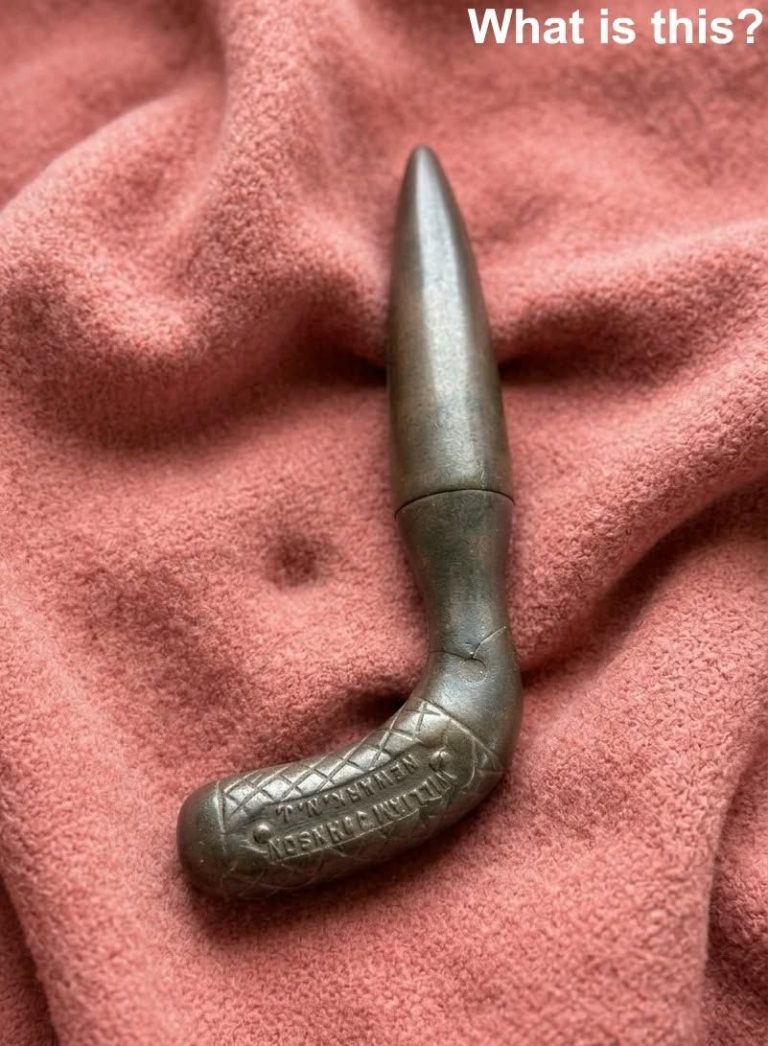 We discovered a strange heavy object in a late friend’s house, and what we learned left us speechless