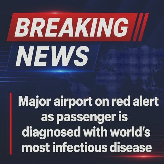 Major US airport placed on alert after a passenger was reported to have a highly contagious illness