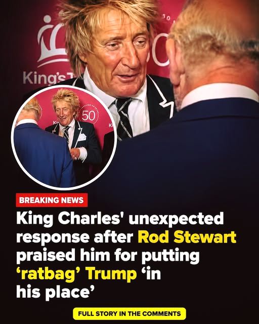 Search results for: King Charles responds after Rod Stewart’s comments about Donald Trump spark attention