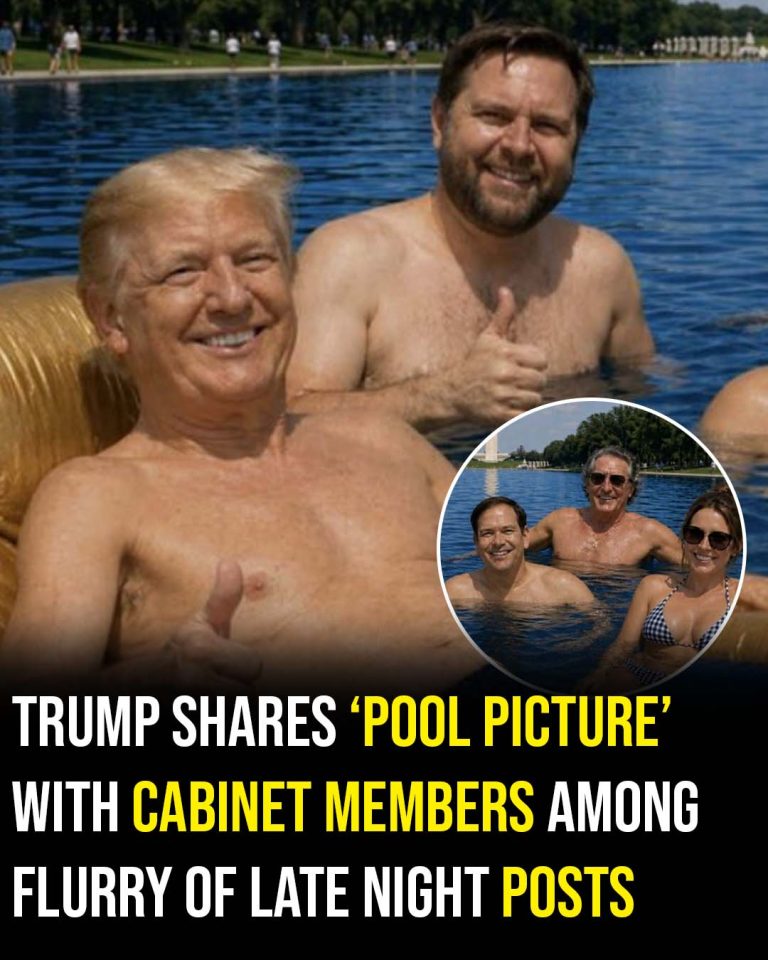 Donald Trump shares pictures on social media