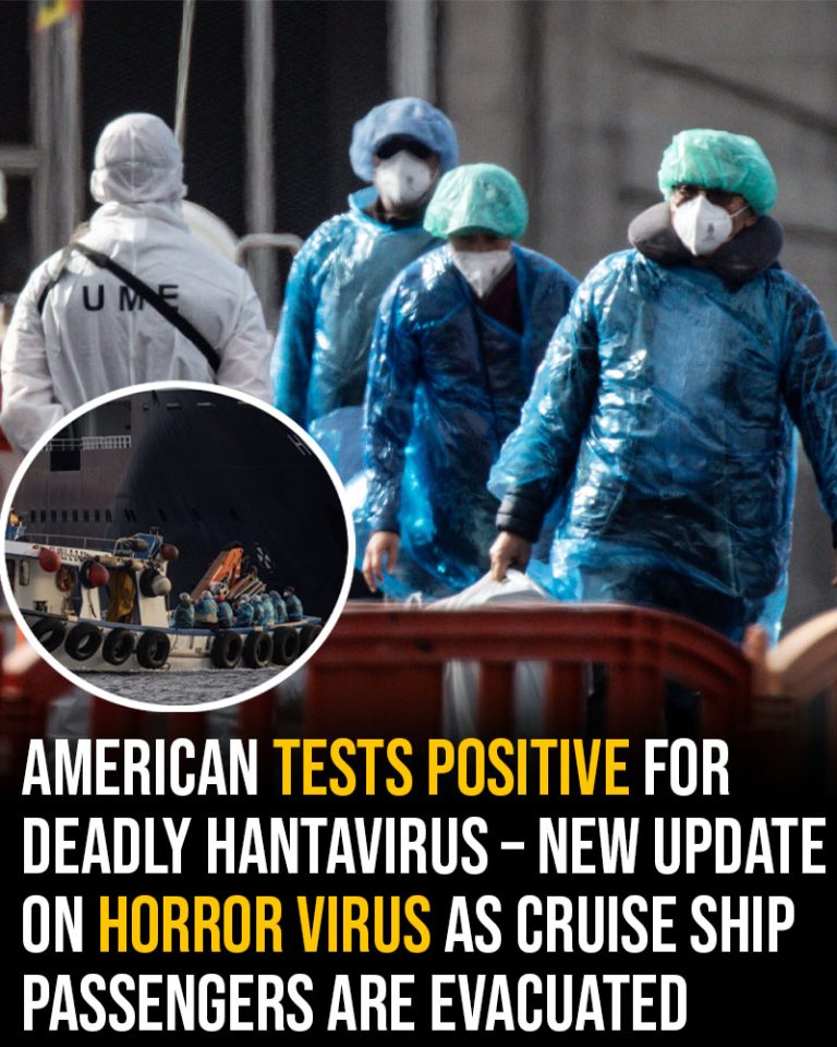 American tests positive for deadly hantavirus – new update on horror virus as cruise ship passengers are evacuated
