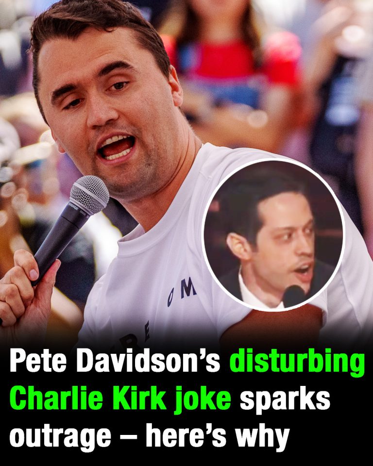 Pete Davidson sparks outrage with disturbing Charlie Kirk joke