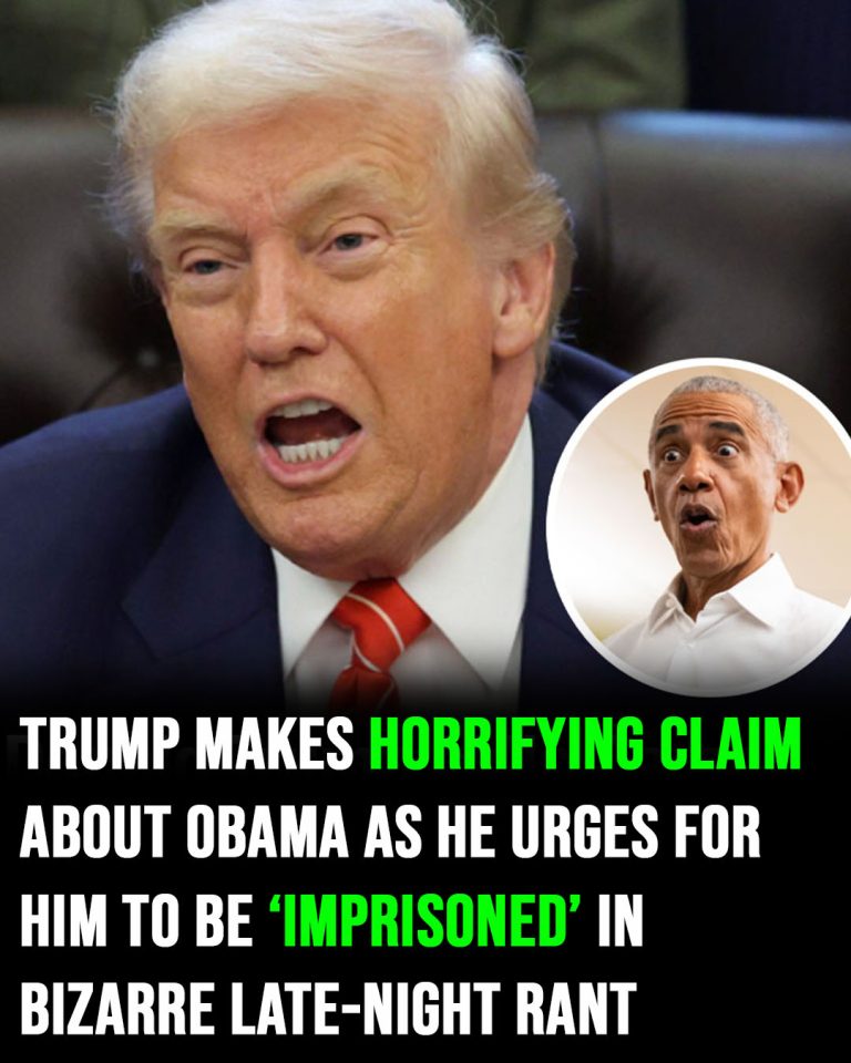 Donald Trump calls Barack Obama ‘demonic’ and urges for him to be ‘imprisoned’ in bizarre late-night rant