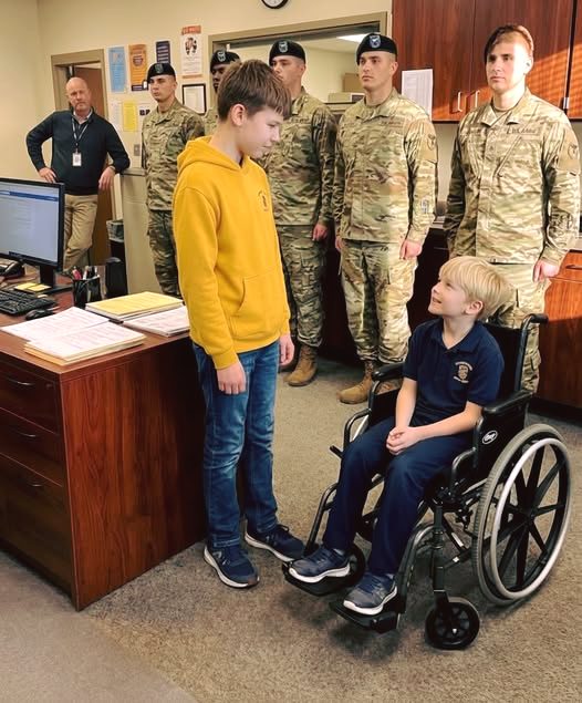 My 12-year-old son carried his disabled best friend across a dangerous trail, and the next morning I got a panicked call from the school.
