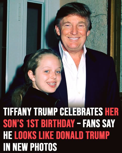 Tiffany Trump shares new photos as she celebrates her son’s first birthday, and fans notice one thing