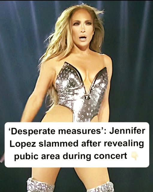 Jennifer Lopez sparks controversy after her recent concert appearance