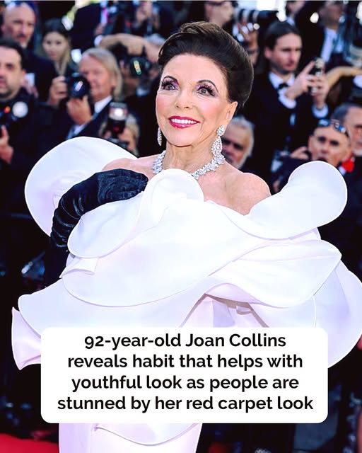 Joan Collins Stuns at 92 With a Rare Red Carpet Appearance — Fans Are All Saying the Same Thing